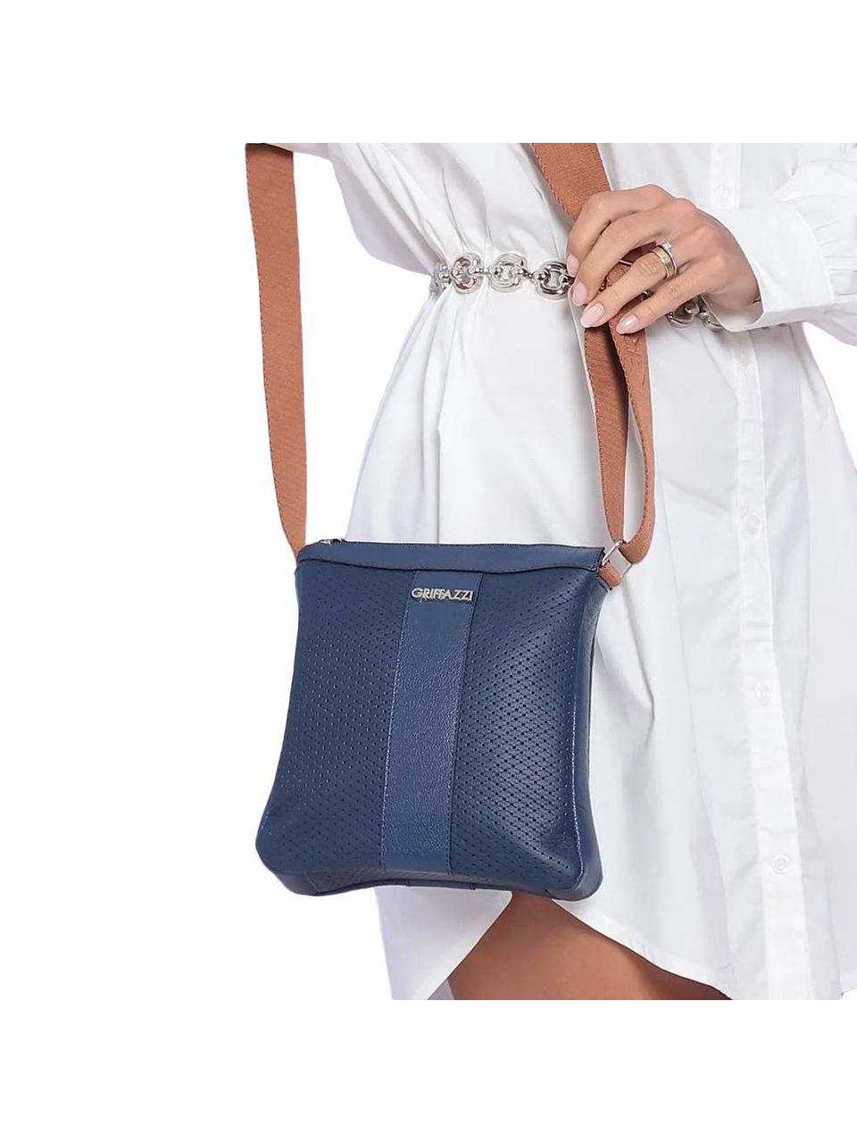 Bolsa de Couro Griffazzi Bic