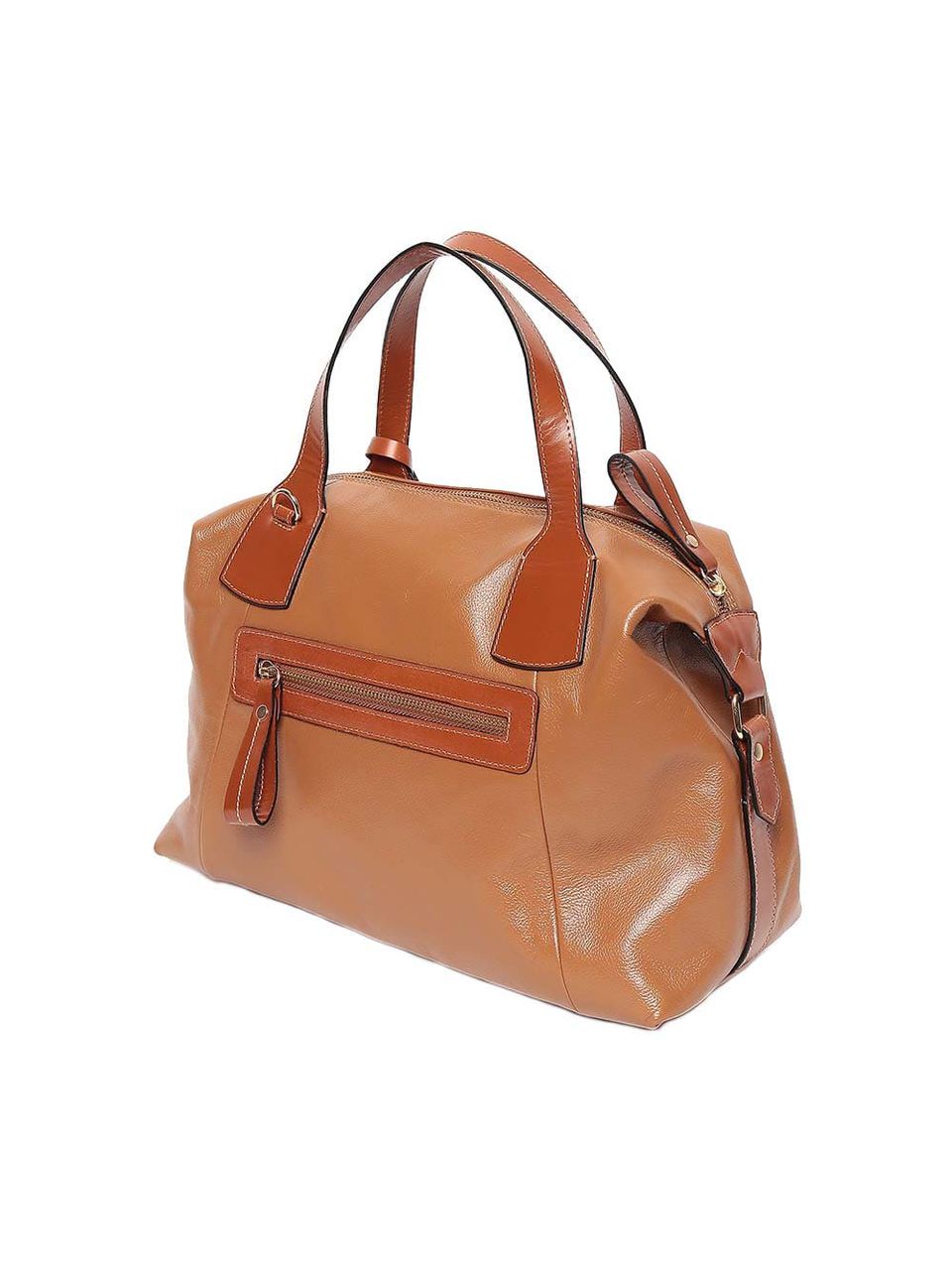 Bolsa de Couro Griffazzi Caramelo