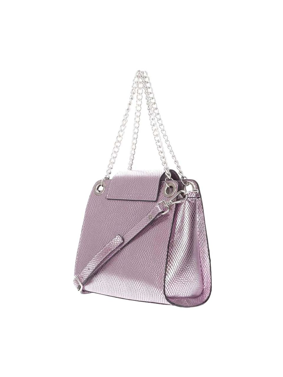 Bolsa de Couro Griffazzi Lilás