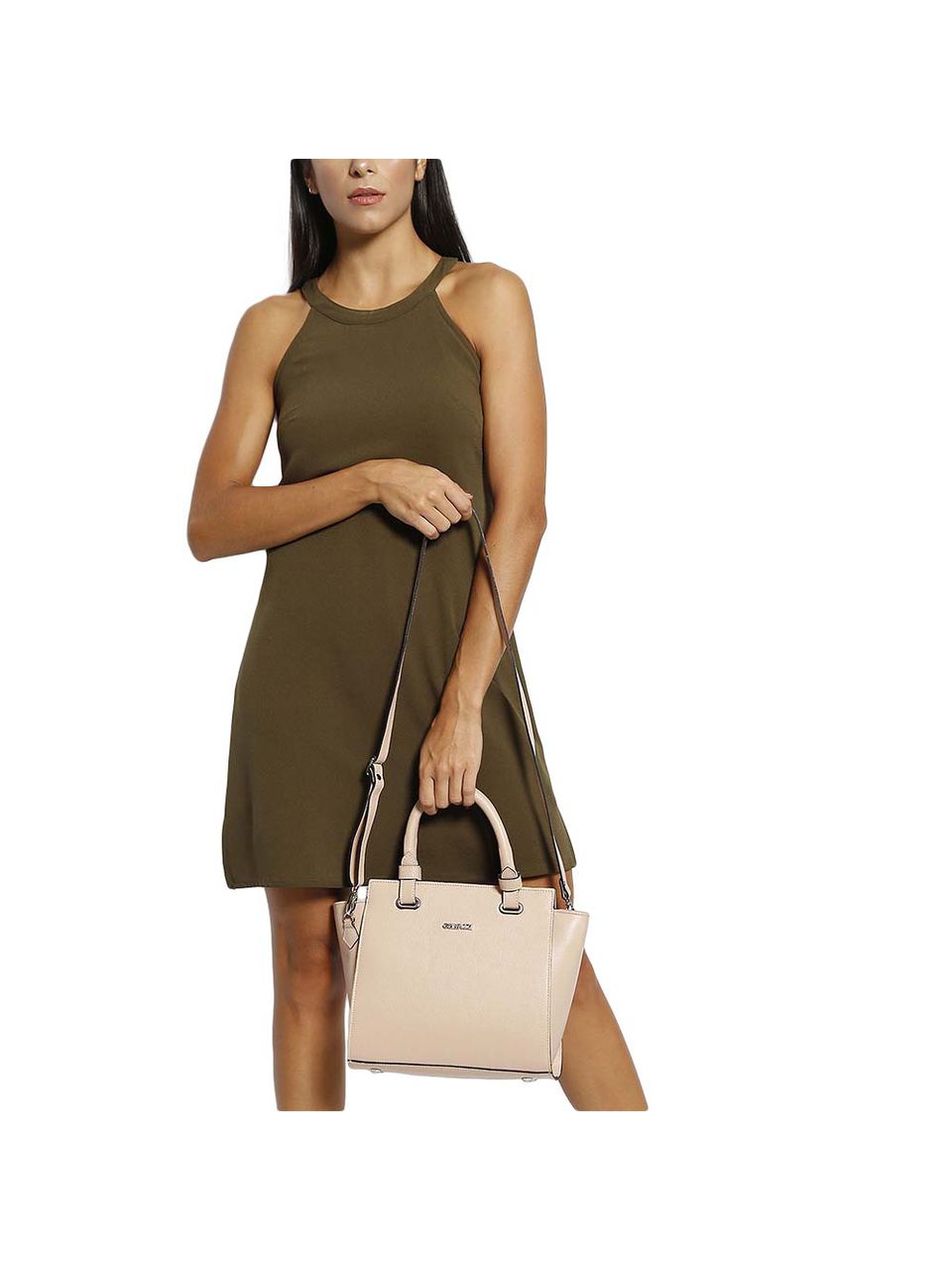 Bolsa de Couro Griffazzi Nude