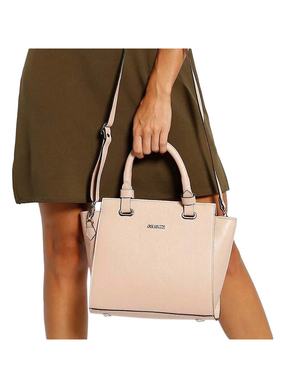 Bolsa de Couro Griffazzi Nude