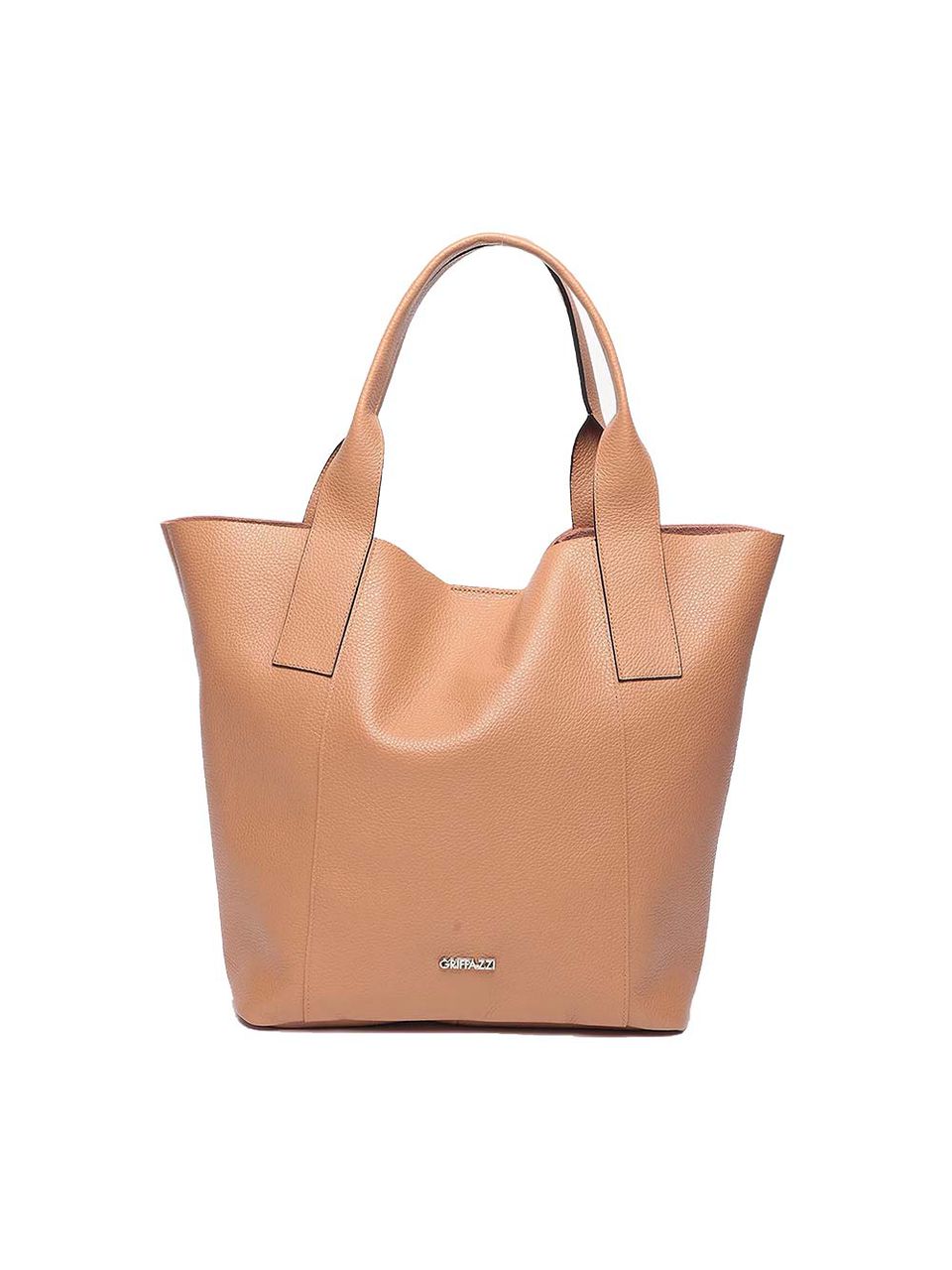 Bolsa Sacola em Couro Griffazzi Rose