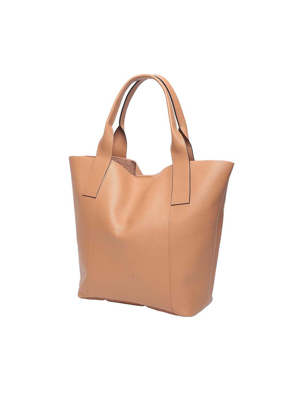 Bolsa Sacola em Couro Griffazzi Rose