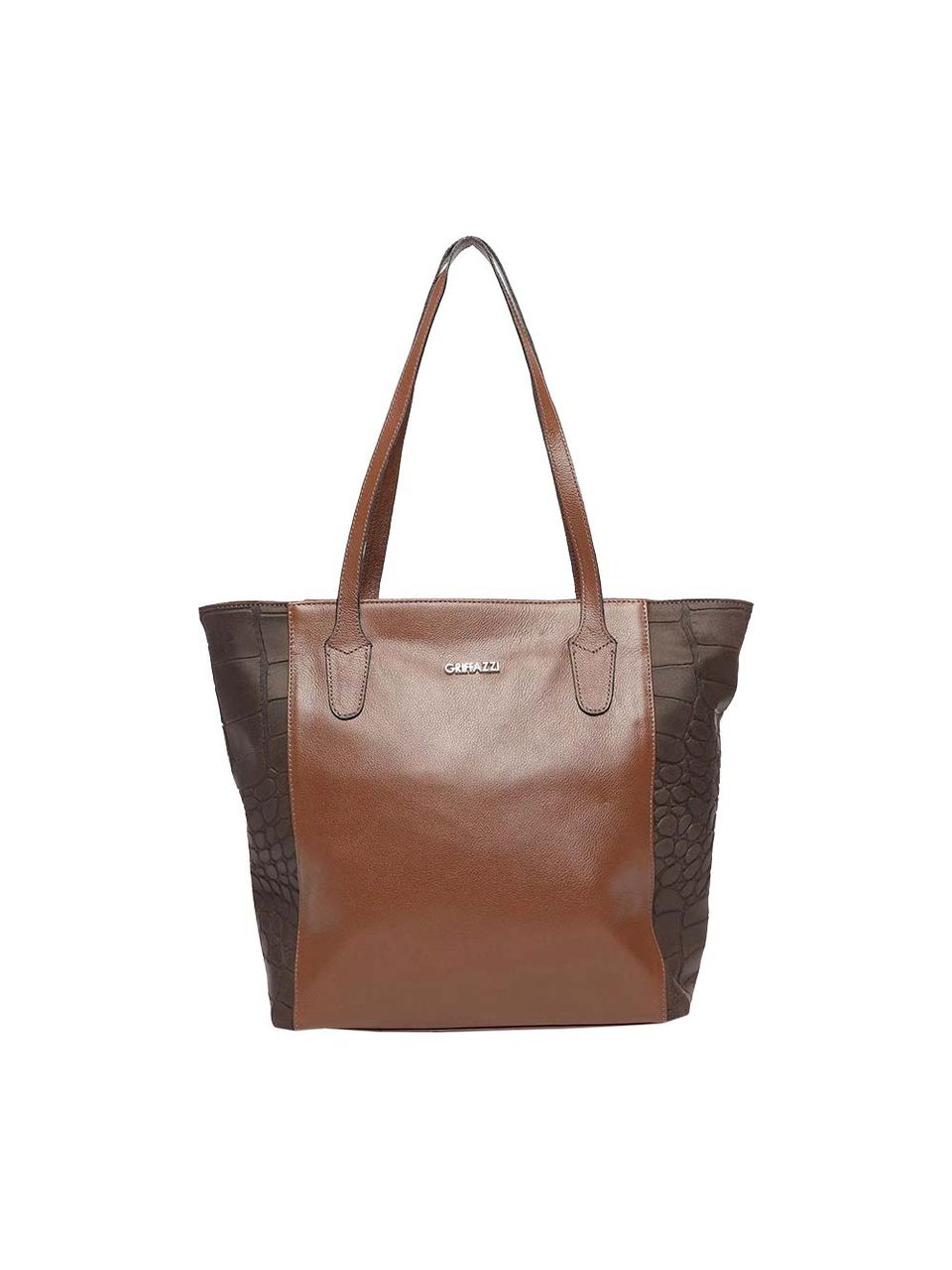 Bolsa de Couro Griffazzi Marrom