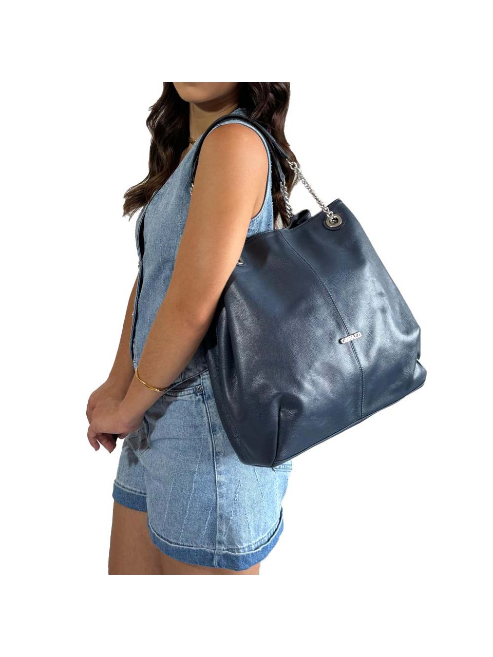 Bolsa de Couro Griffazzi Marinho