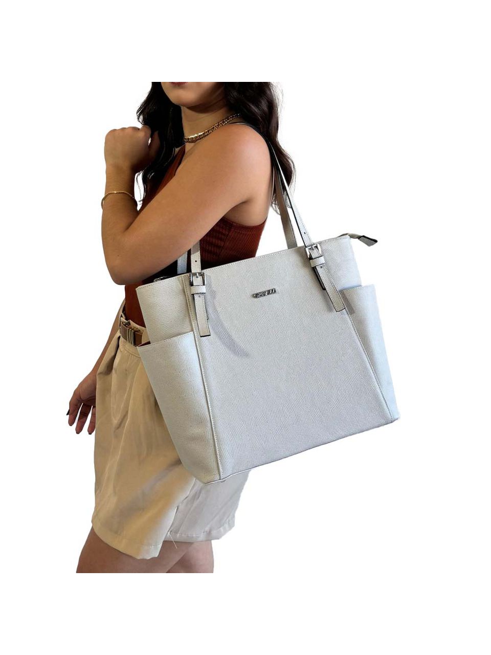 Bolsa de Couro Griffazzi Nude
