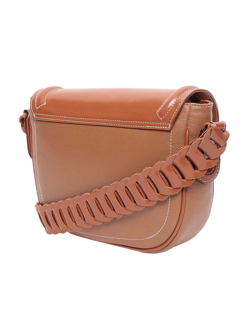 Bolsa de Couro Griffazzi Caramelo