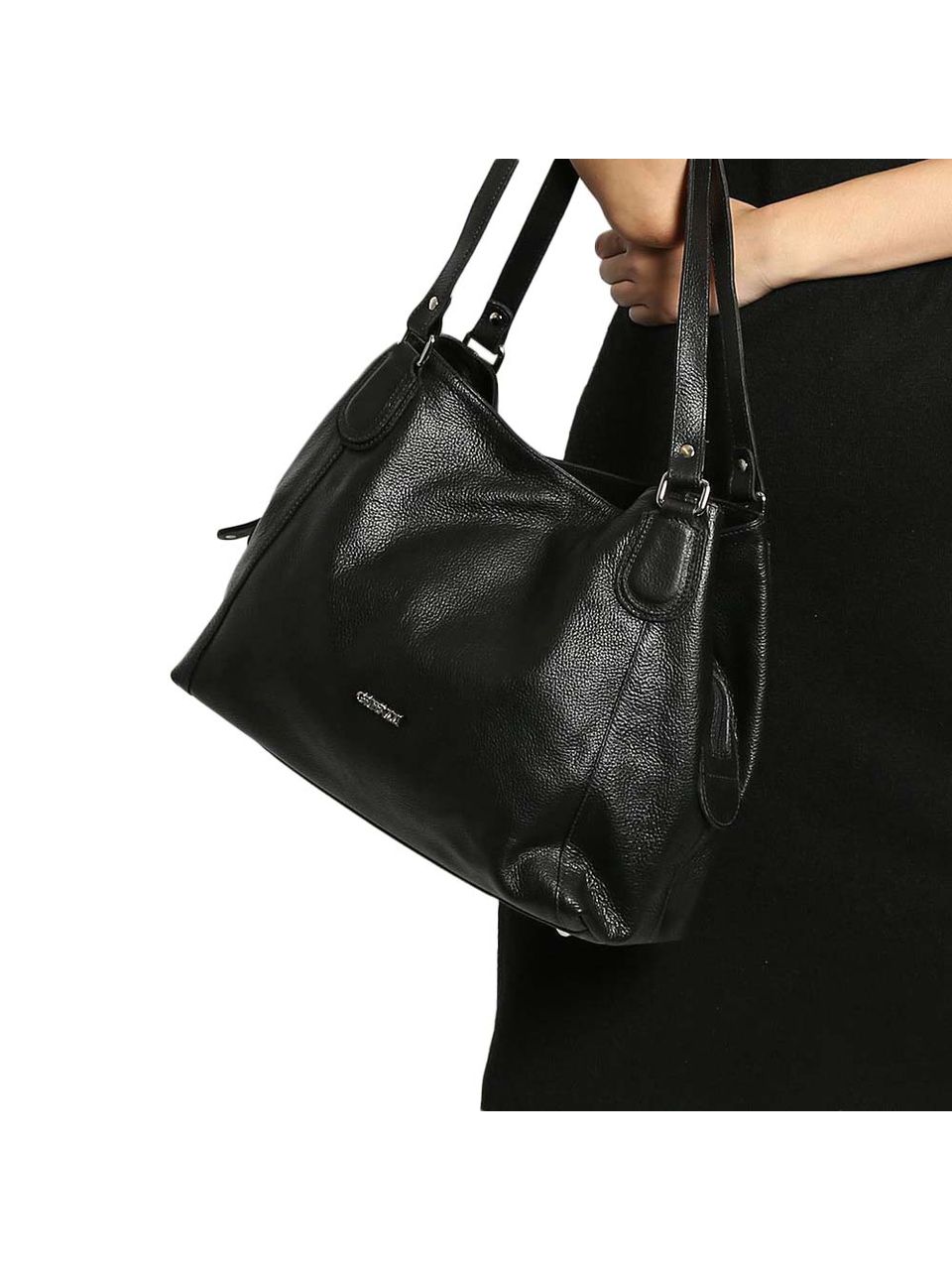 Bolsa de Couro Griffazzi Preta
