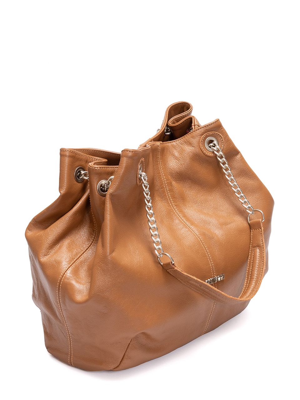 Bolsa de Couro Griffazzi Caramelo