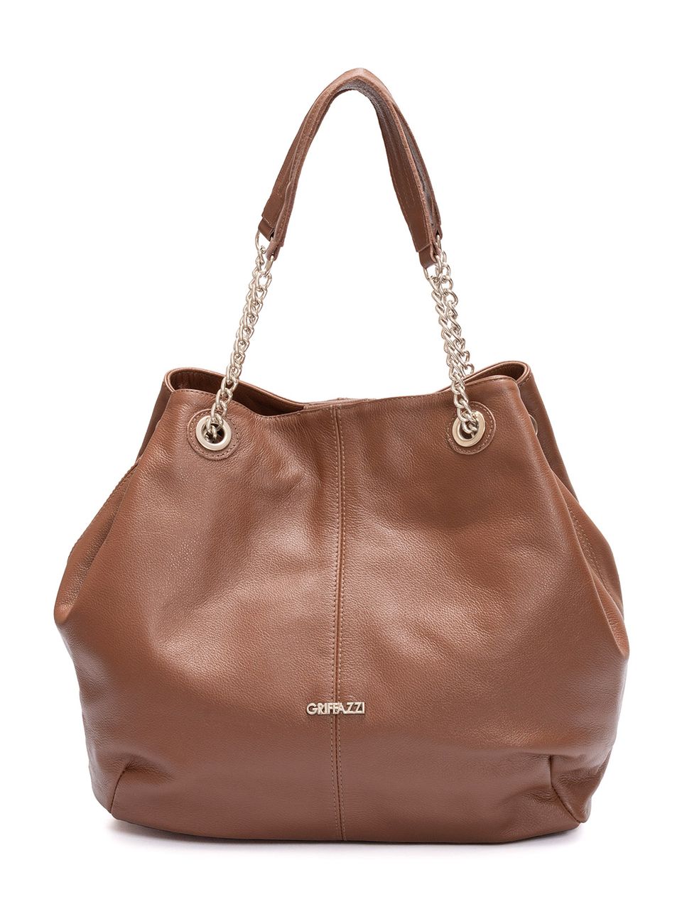 Bolsa de Couro Griffazzi Marrom