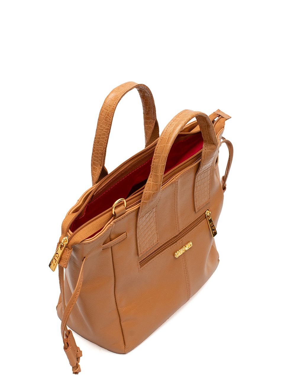 Bolsa de Couro Griffazzi Caramelo