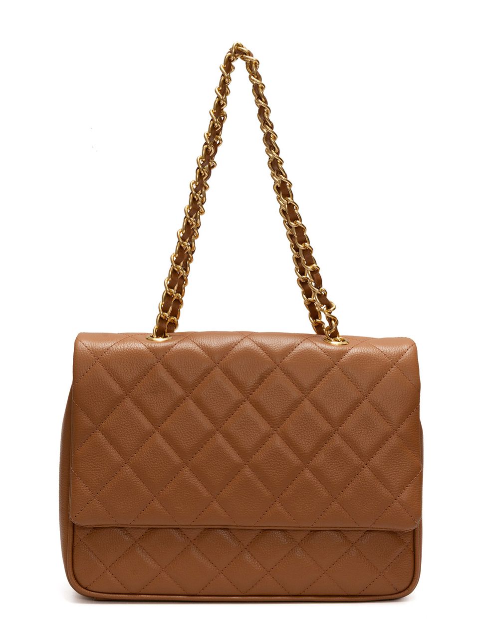 Bolsa de Couro Griffazzi Caramelo