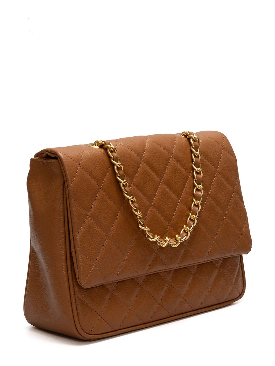 Bolsa de Couro Griffazzi Caramelo