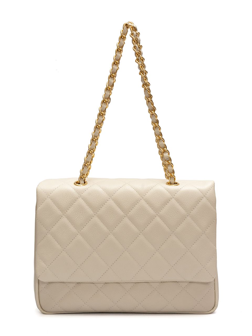 Bolsa de Couro Griffazzi Off White