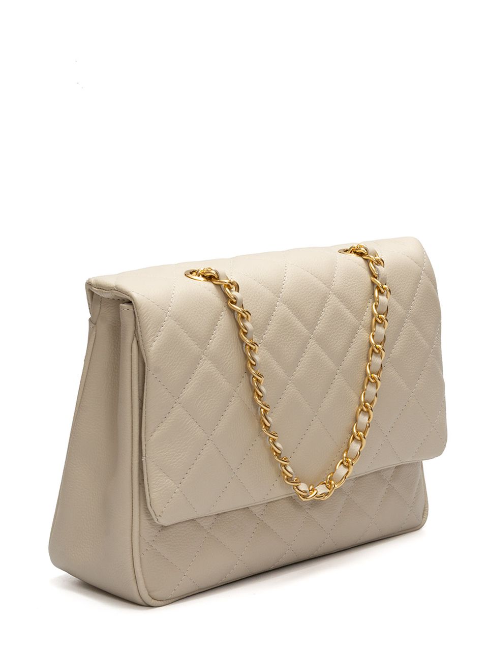 Bolsa de Couro Griffazzi Off White