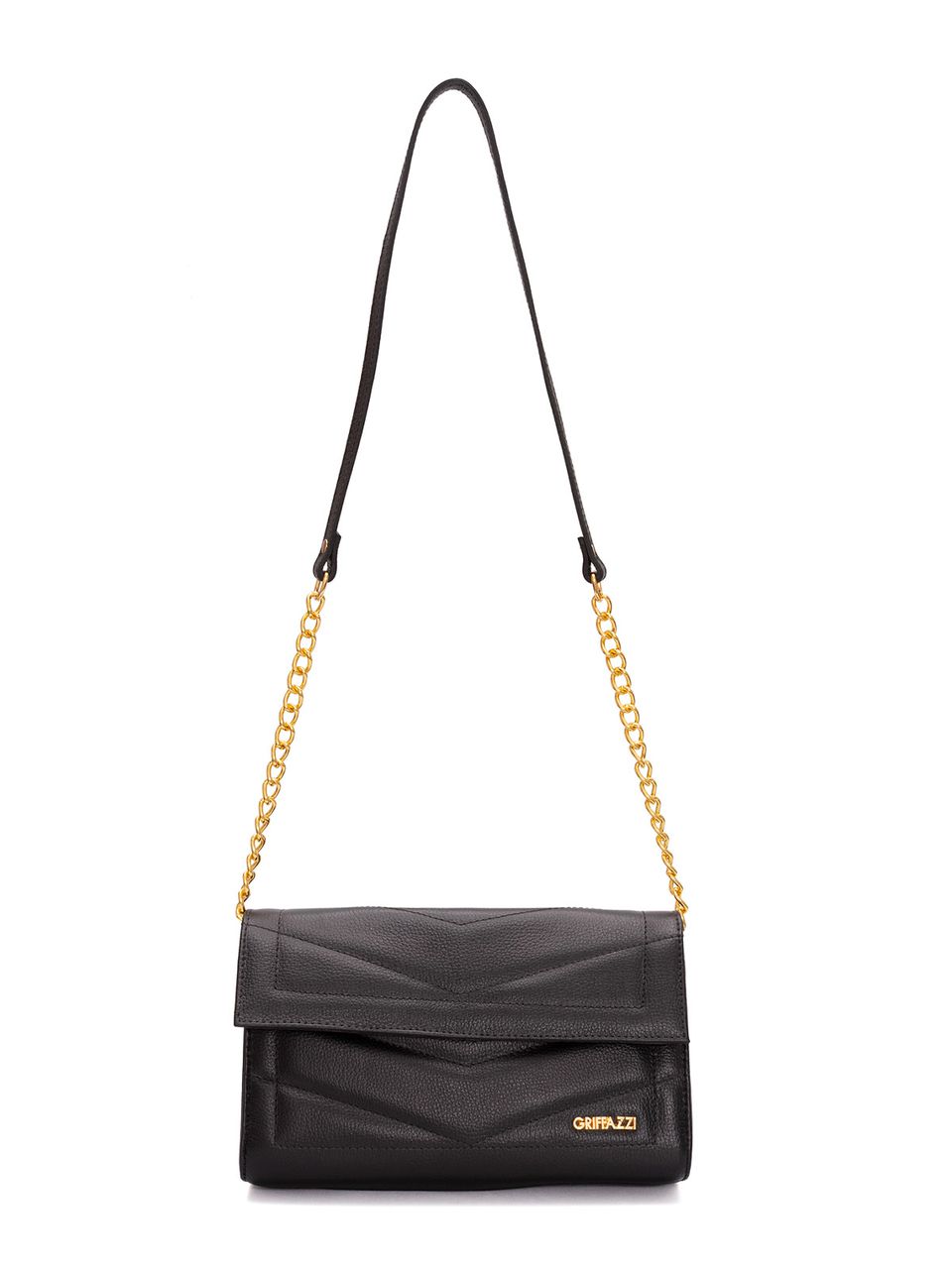 Bolsa de Couro Griffazzi Preta