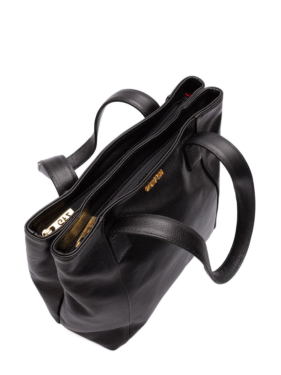 Bolsa de Couro Griffazzi Ombro Preta