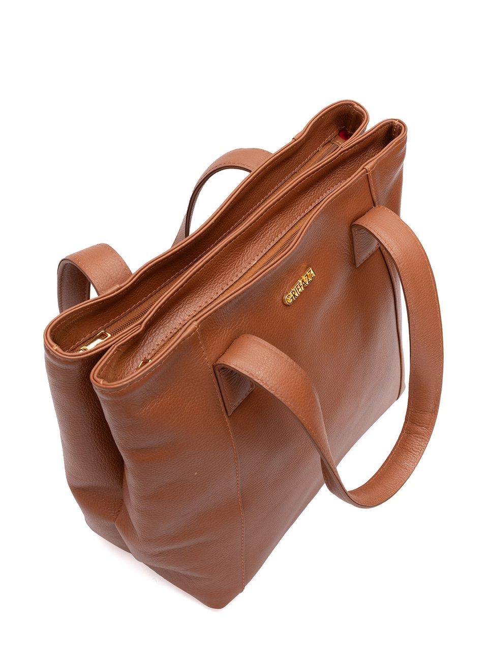 Bolsa de Couro Griffazzi Ombro Marrom
