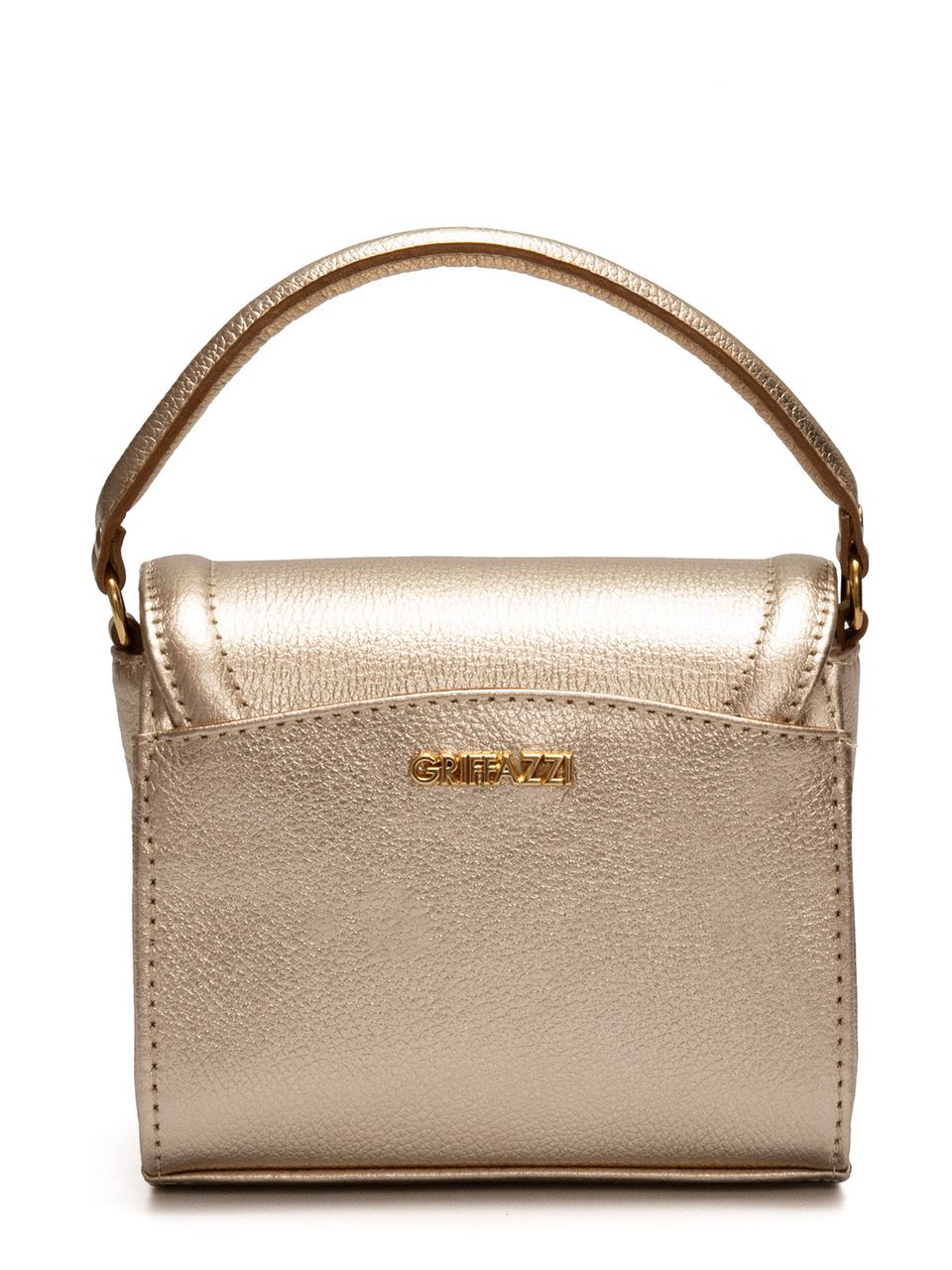 Bolsa de Couro Griffazzi Ouro Light
