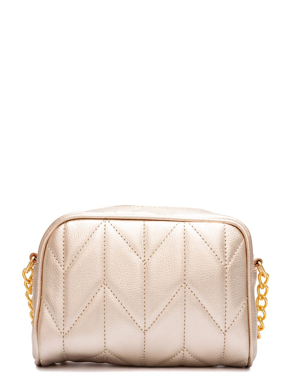 Bolsa de Couro Griffazzi Ombro Ouro