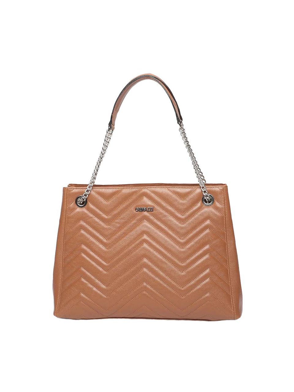 Bolsa Couro Griffazzi Caramelo