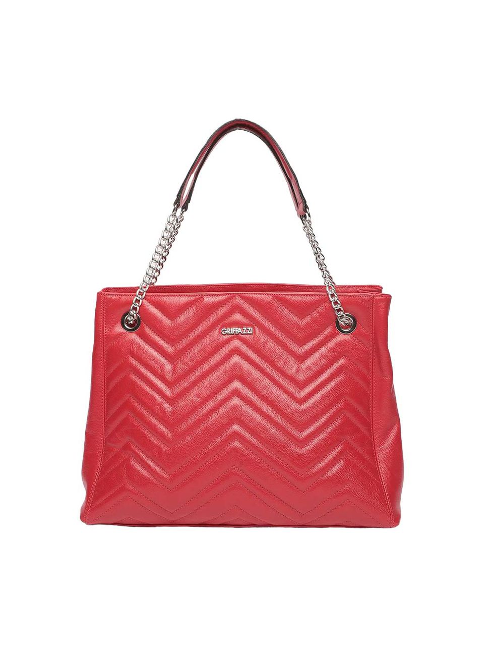 Bolsa Couro Griffazzi Vermelha