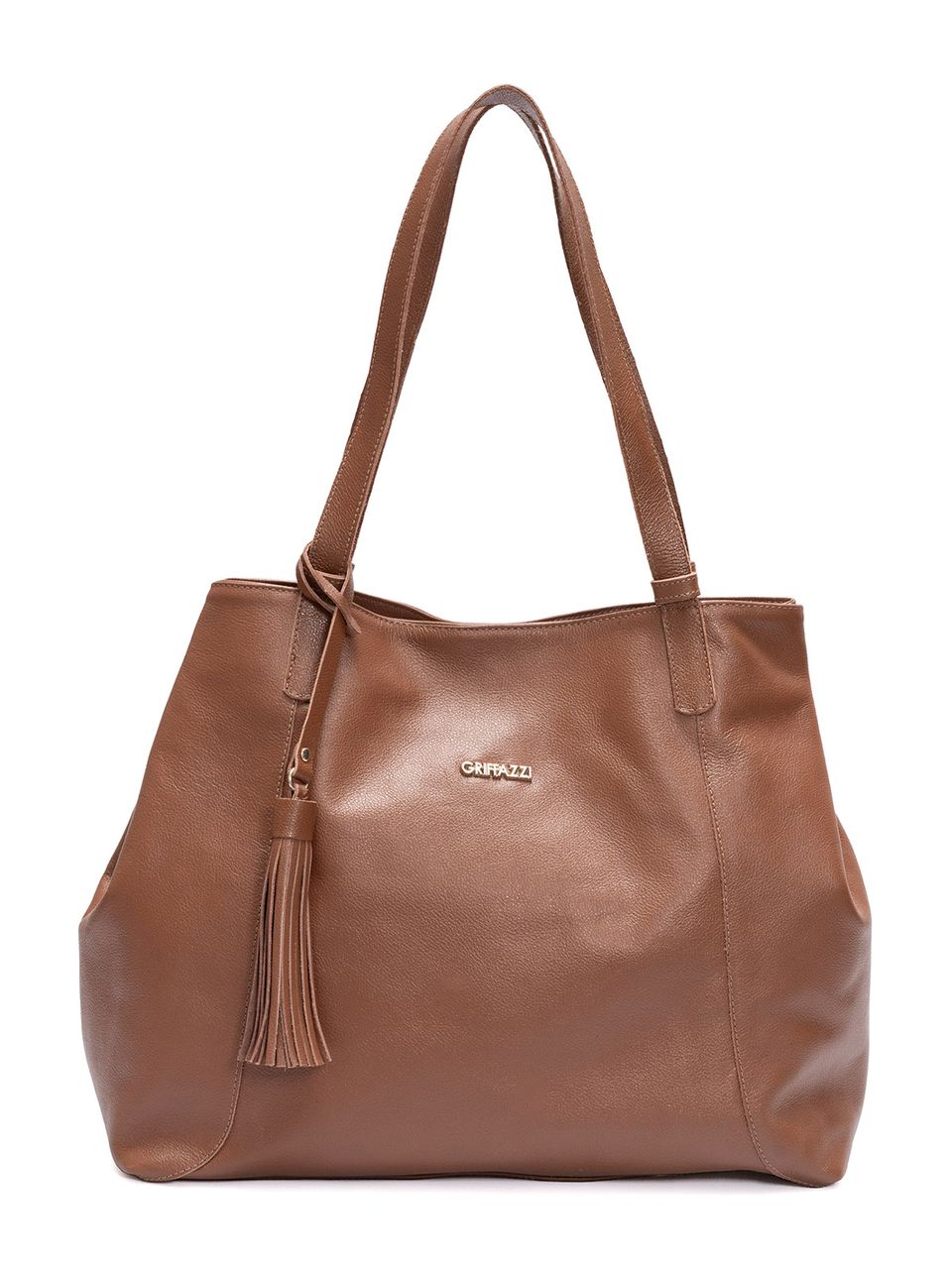 Bolsa de Couro Griffazzi Marrom