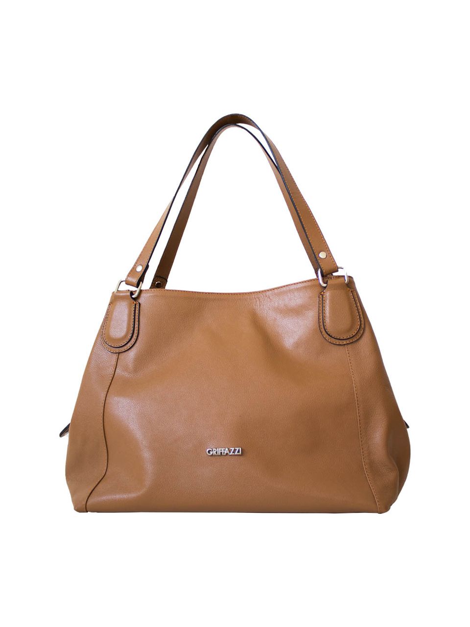Bolsa de Couro Griffazzi Caramelo