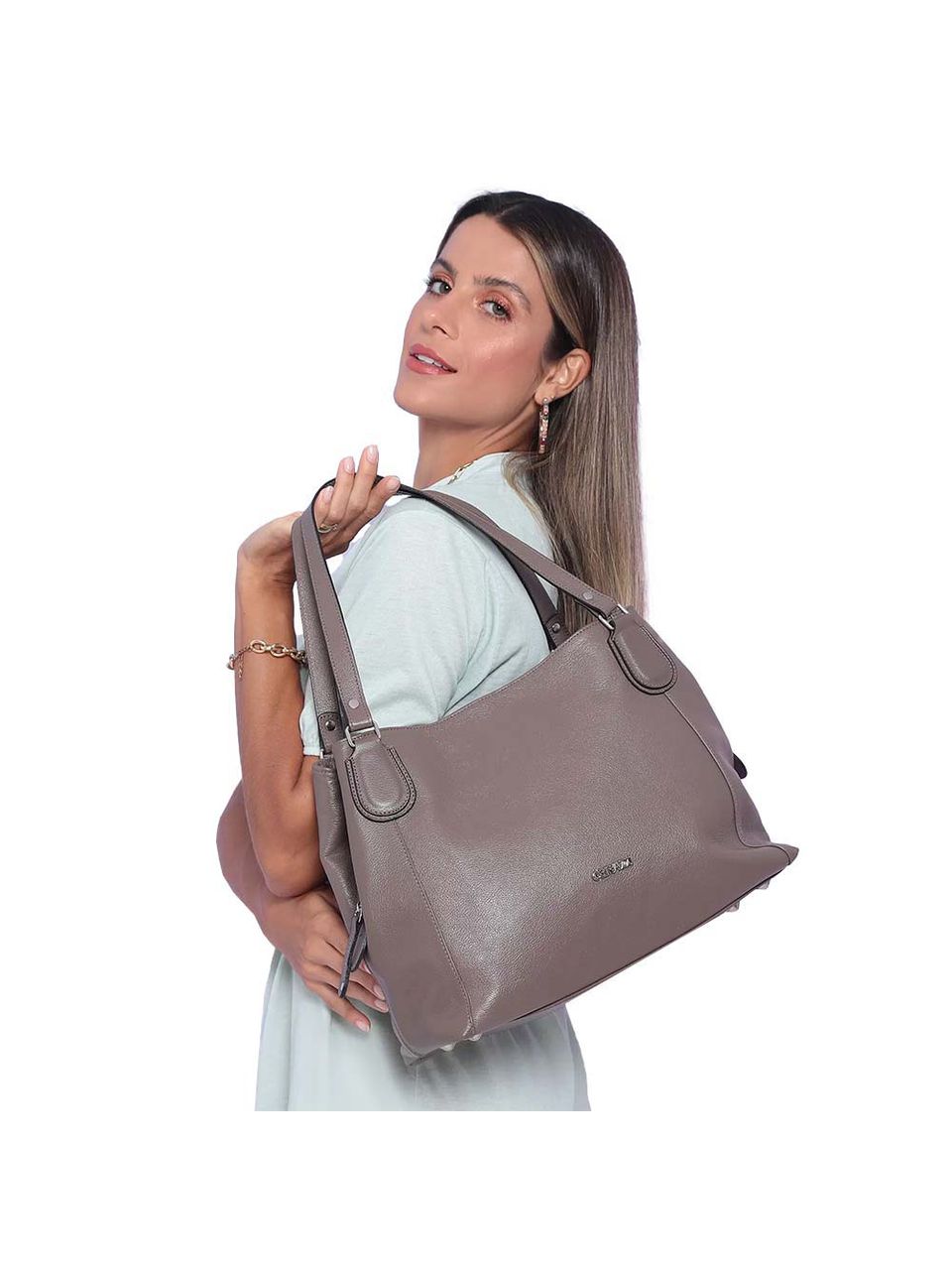Bolsa de Couro Griffazzi Toddy
