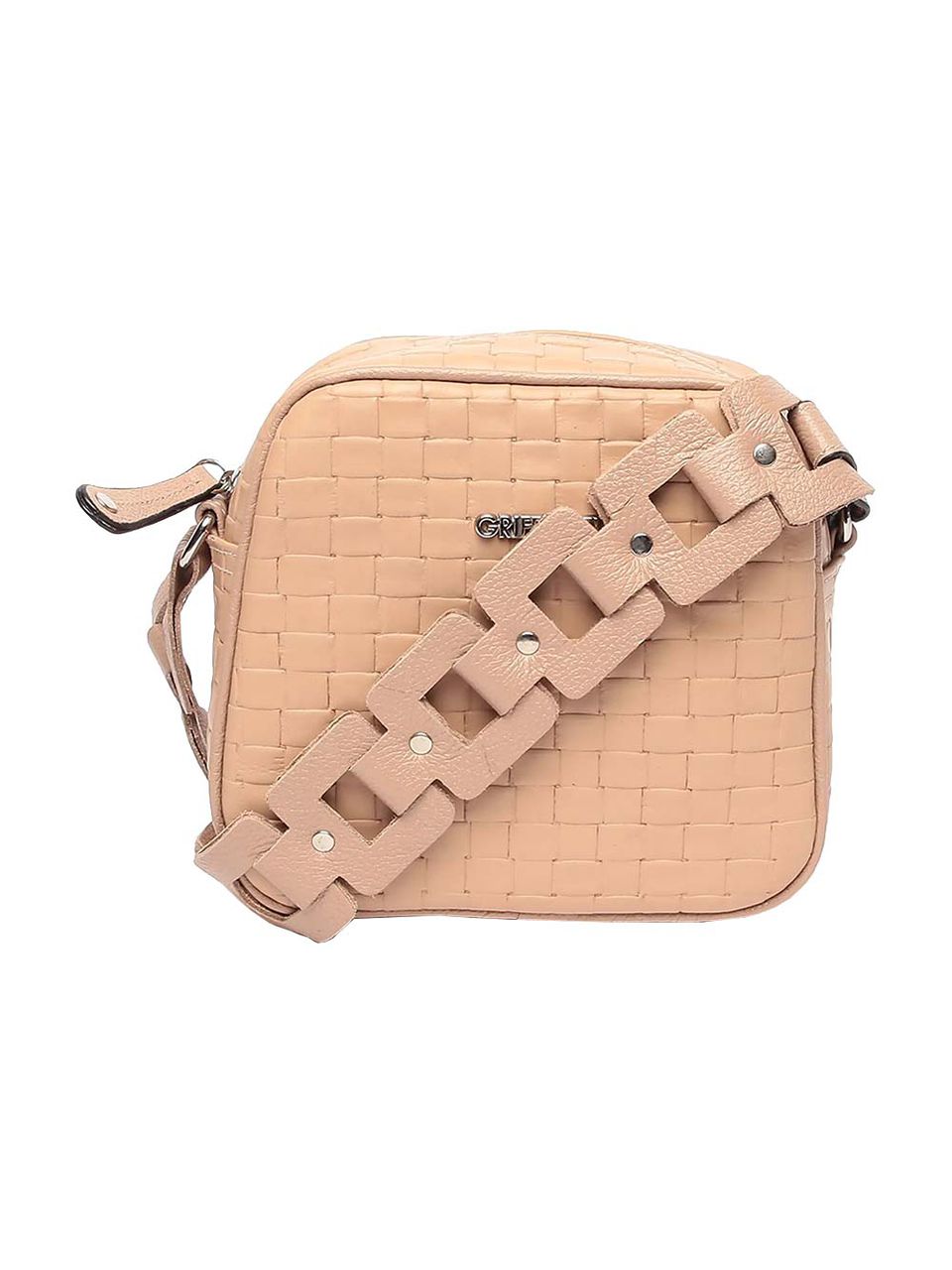 Bolsa de Couro Griffazzi Nude