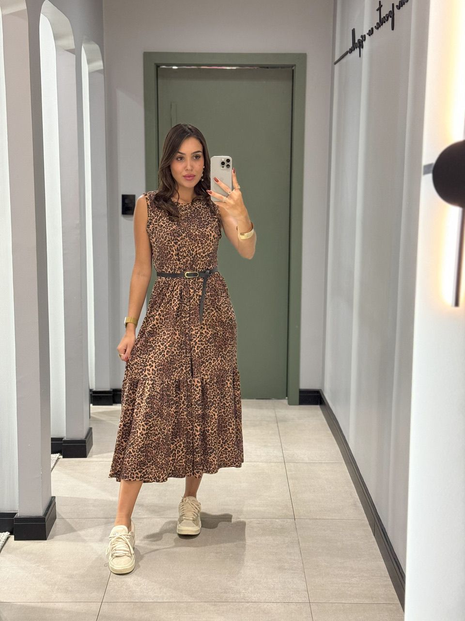 VESTIDO GABRIELA ONÇA - 0012420050 - ISABELA MENEZES