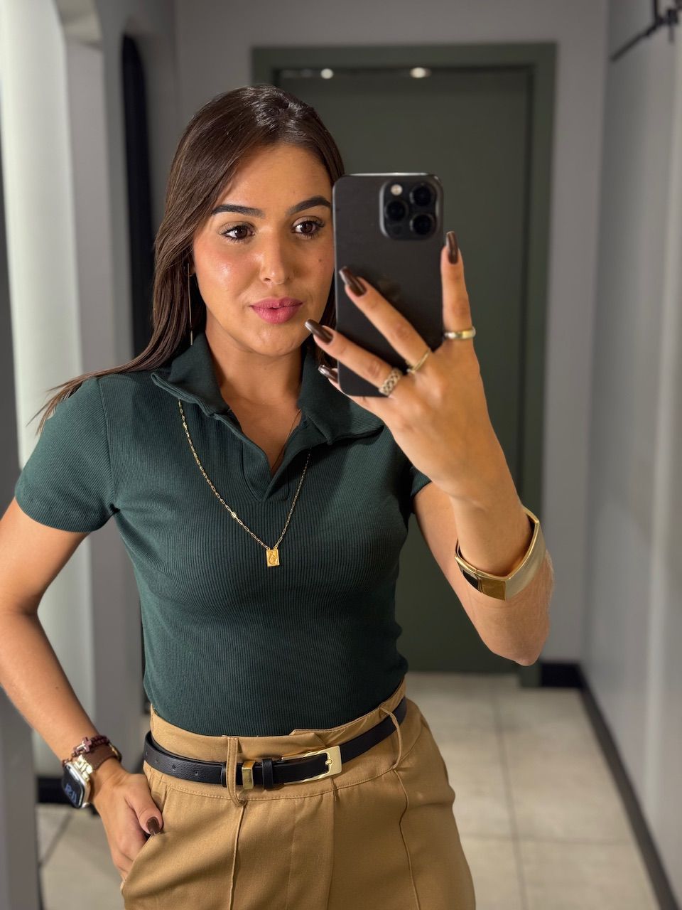 BABY LOOK POLO ANA VERDE - 0010200005 - ISABELA MENEZES