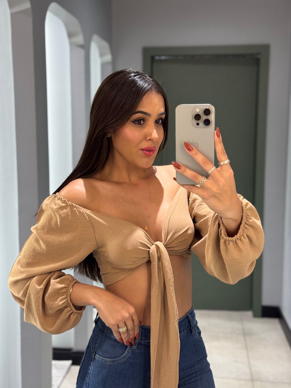 CROPPED ÍRIS NUDE - 0003370010 - ISABELA MENEZES