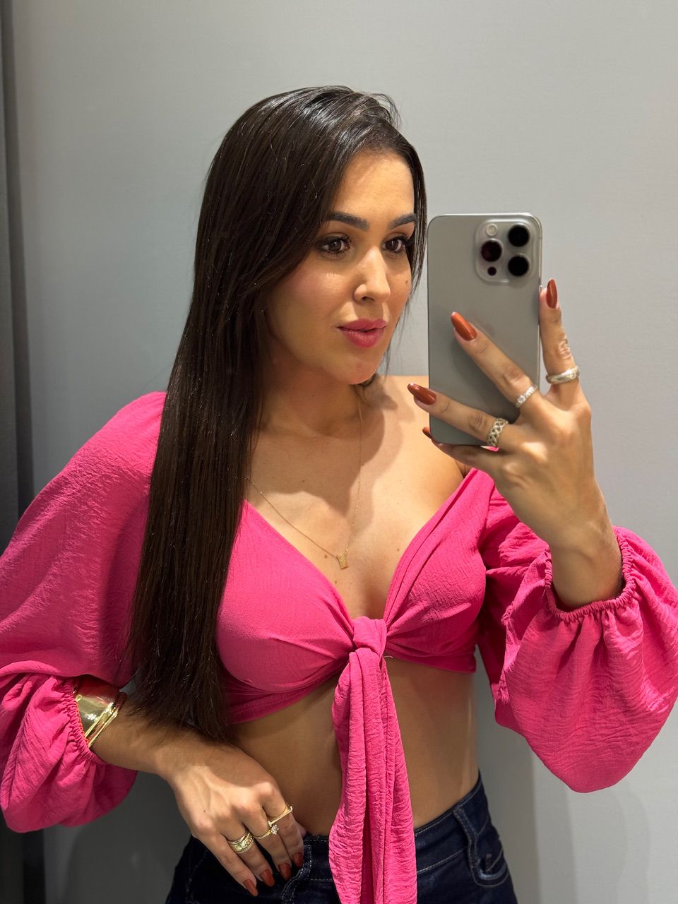 CROPPED ÍRIS PINK - 0003370006 - ISABELA MENEZES