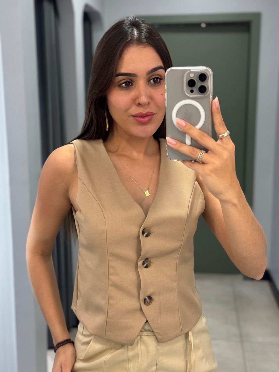 COLETE HELENA ALFAIATARIA BEGE - 0014080009 - ISABELA MENEZES