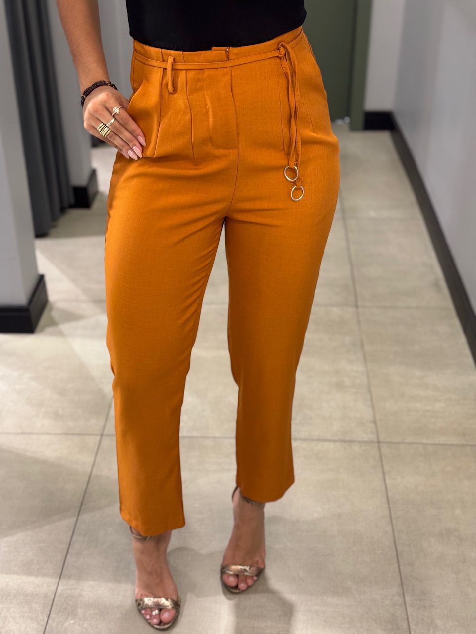 CALÇA JOGGER MARI LARANJA - 0012620027 - ISABELA MENEZES