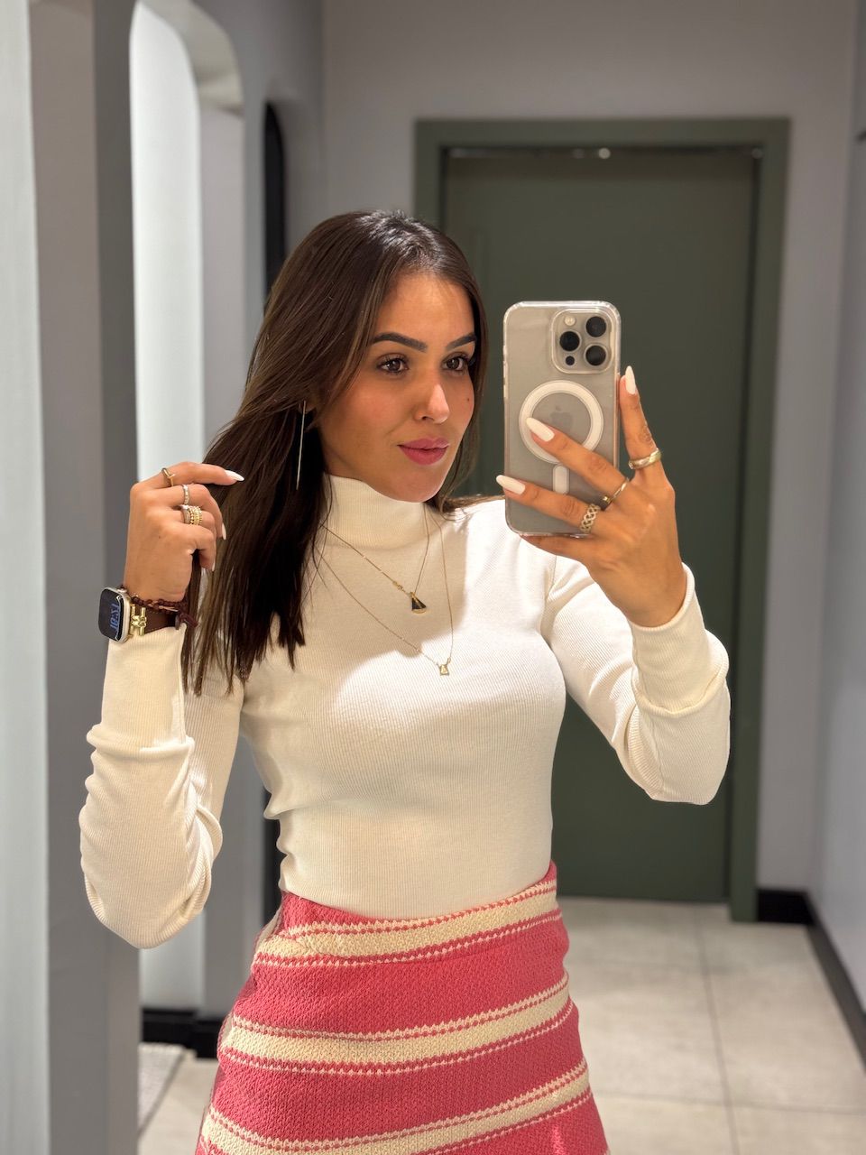 BLUSA ESTER CACHARREL OFF WHITE - 0013260003 - ISABELA MENEZES