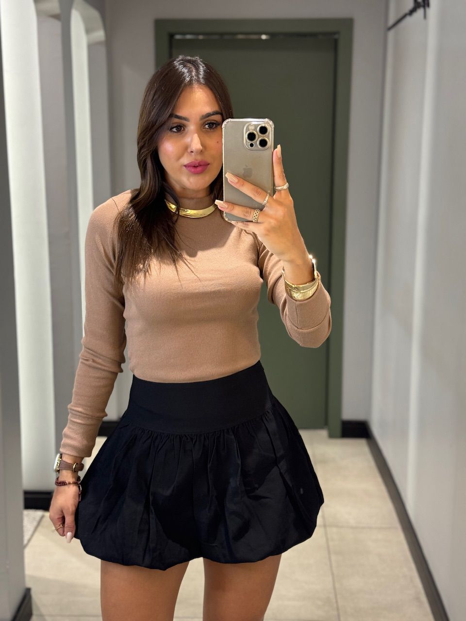 BLUSA ANTONELA NUDE - 0013070010 - ISABELA MENEZES
