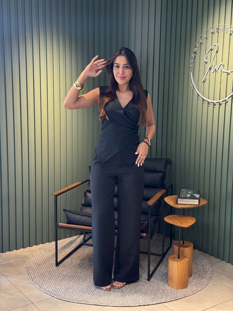 CONJUNTO CECILIA ALFAIATARIA PRETO - 0014450004 - ISABELA MENEZES