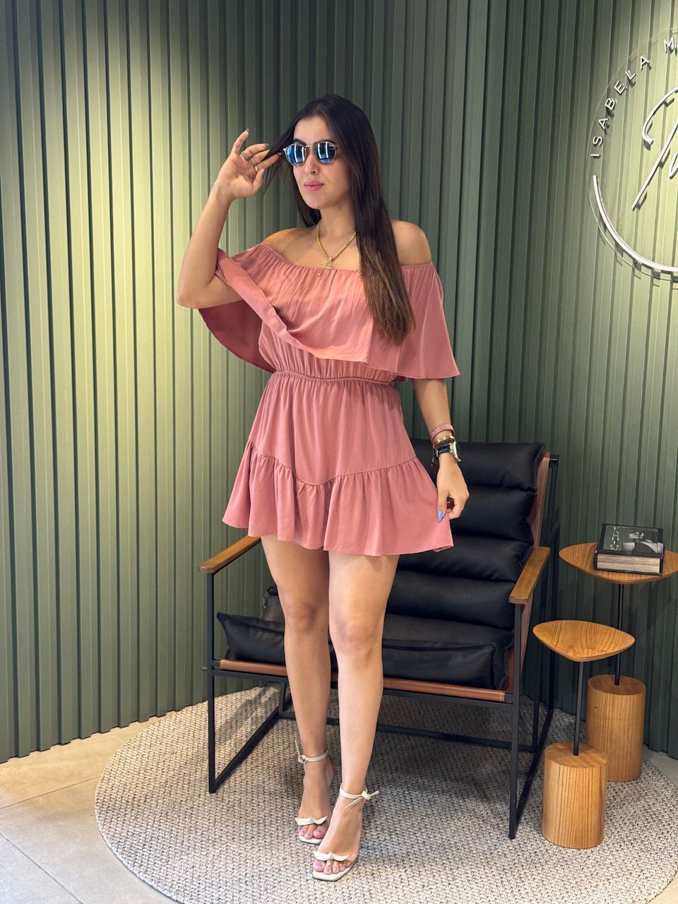 VESTIDO PIETRA ROSE - 0014550189 - ISABELA MENEZES