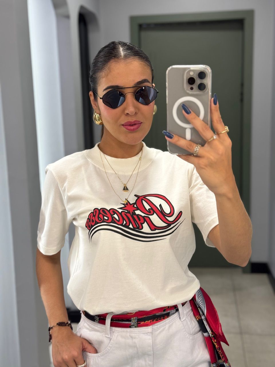 T-SHIRT PRINCESS OFF WHITE - 0013860003 - ISABELA MENEZES
