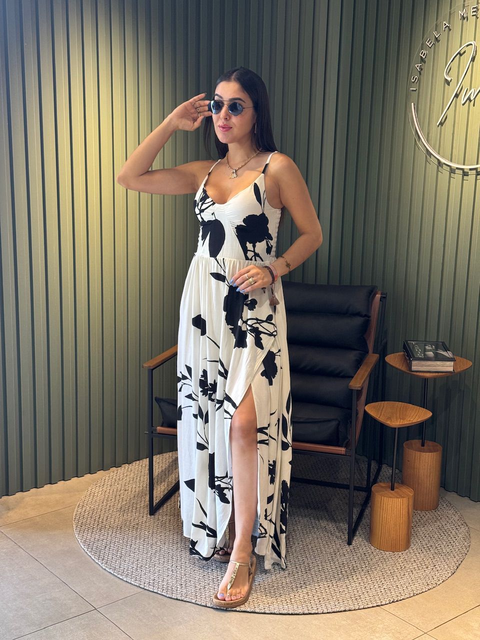 VESTIDO BETHANIA OFF WHITE - 0014570003 - ISABELA MENEZES