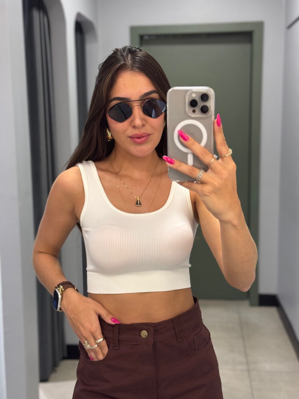 CROPPED EVA OFF WHITE - 0014290003 - ISABELA MENEZES
