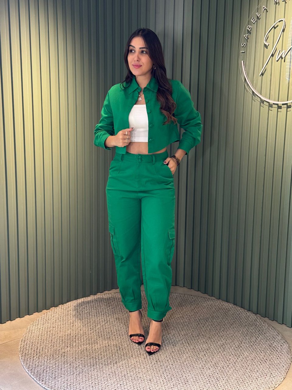 CONJUNTO JOGGER SARJA VERDE - 0001380005 - ISABELA MENEZES