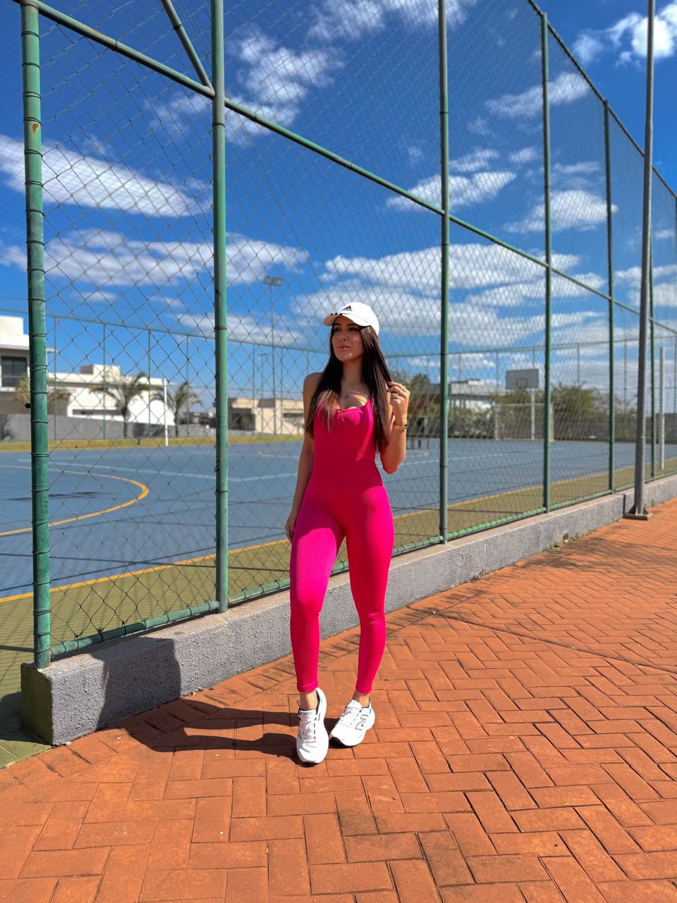 MACACÃO MALU ZÍPER PINK - 0013700006 - ISABELA MENEZES