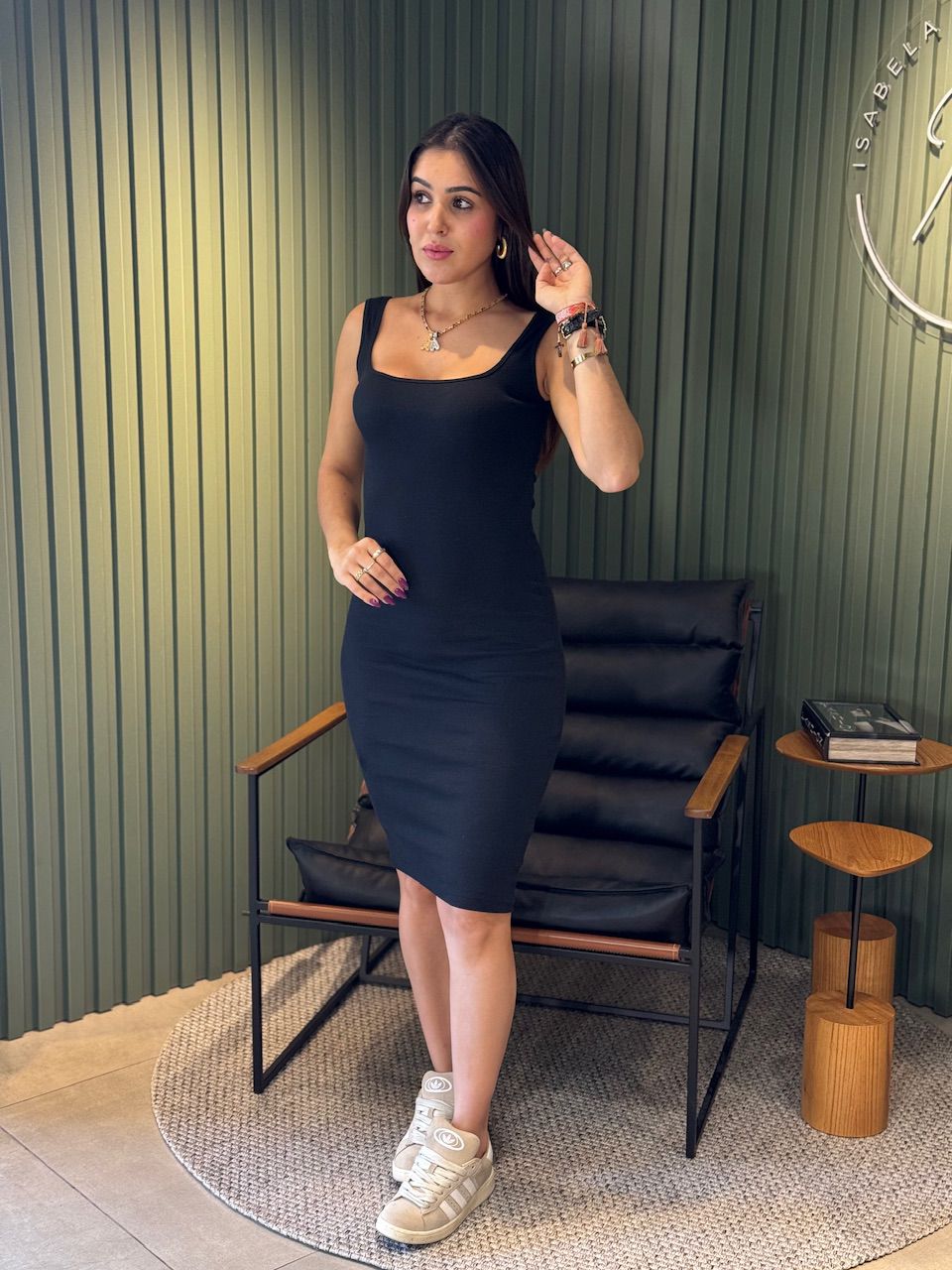 VESTIDO MAVIE PRETO - 0011950004 - ISABELA MENEZES