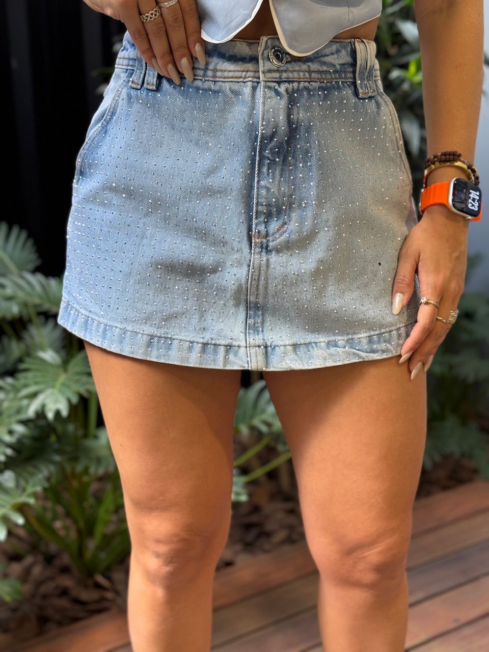 SHORT JEANS LORENA JEANS - 0014020001 - ISABELA MENEZES