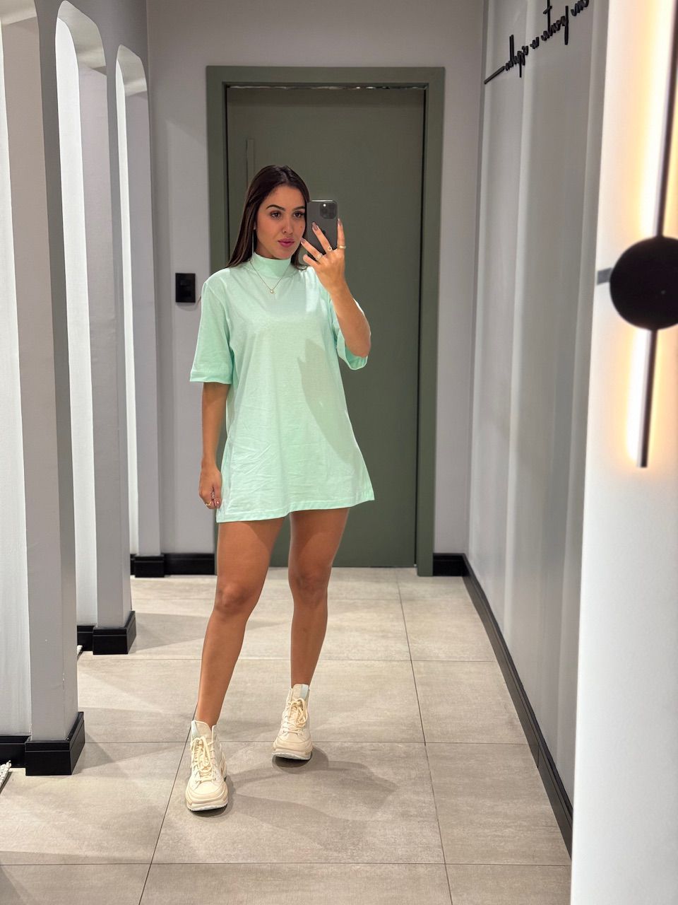 MAX T-SHIRTS BASIC VERDE AGUA - 0012450119 - ISABELA MENEZES
