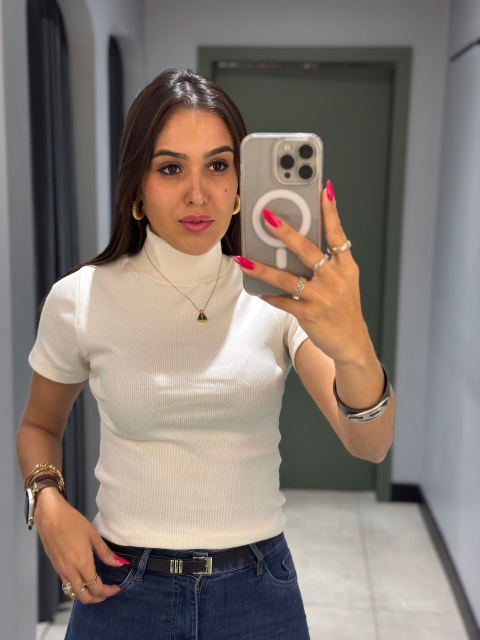 BABY LOOK GOLA BRANCO - 0013050002 - ISABELA MENEZES
