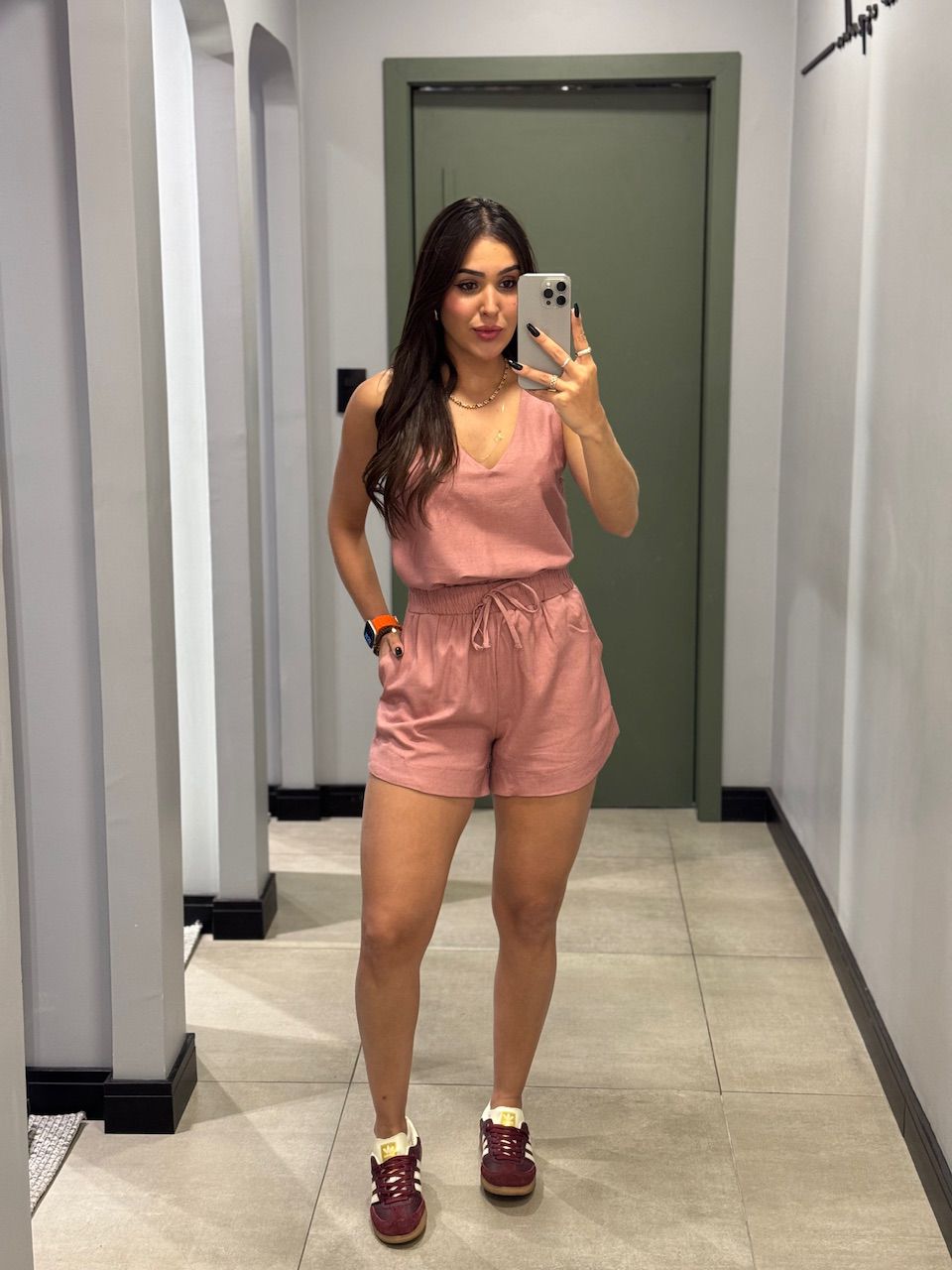 CONJUNTO REBECA SHORT ROSA - 0014120022 - ISABELA MENEZES